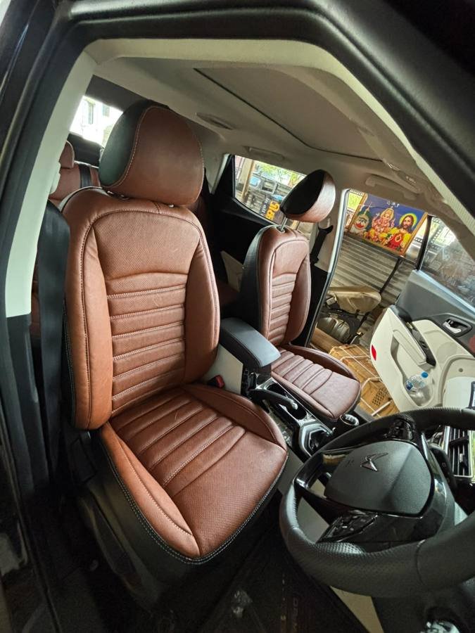 Premium brown seat covers